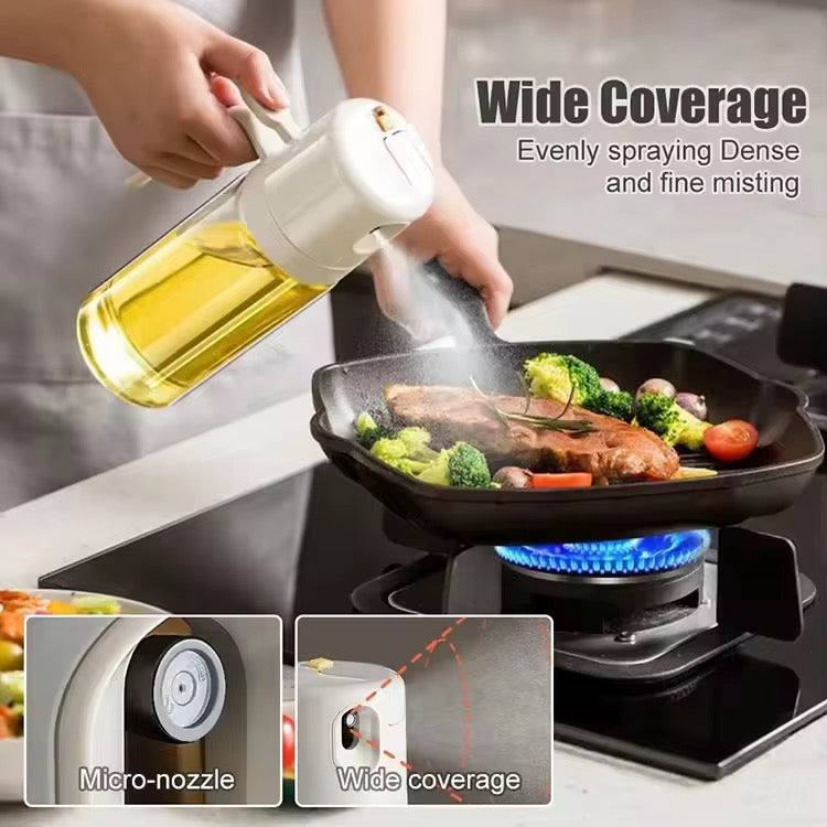 Lanphen™️ Premium Oil Sprayer Bottle – 550ml Kitchen Olive Oil Dispenser